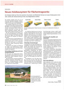 Nouveau système de construction en bois pour structures porteuses planes.