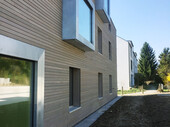 Made of wood: the load-bearing exterior walls of the Muttimatte