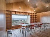 Lounge for employees in the new building