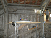 Strut renovation of the bridge