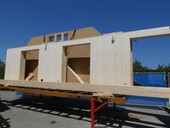 Delivery of the wooden construction elements