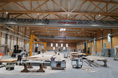 Interior view production hall