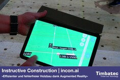 Efficient and error-free timber construction thanks to augmented reality